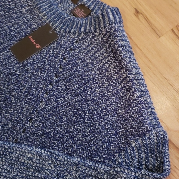 NEW! Heather B Open Stitch Pullover Sweater - Picture 4 of 4